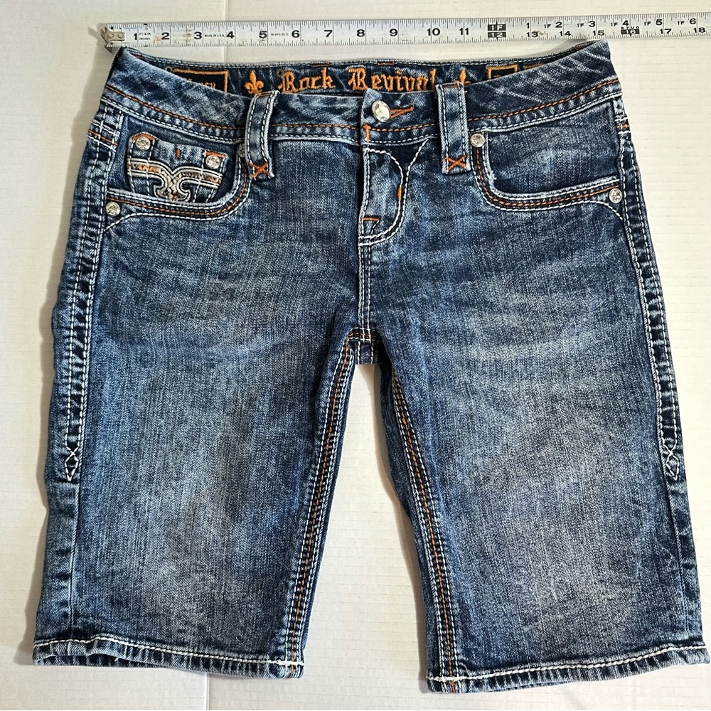 Rock Revival Nancy Bermuda Stretch Short - size 27